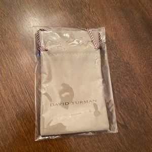 David Yurman authentic jewelry bag. NEW
